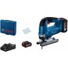 BOSCH GST 185-LI Akumulátorová priamočiara píla, 2x 4,0 Ah, GAL 18V-40, kufor 06015B3024 BOSCH GST 185-LI Akumulátorová priamočiara píla, 2x 4,0 Ah, GAL 18V-40, kufor 06015B3024