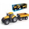 Traktor so žltým prívesom Tupiko 1123 Traktor so žltým prívesom Tupiko 1123