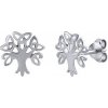 Silvego Strieborné náušnice strom života Triquetra PRM11604E Silvego Strieborné náušnice strom života Triquetra PRM11604E