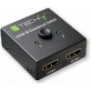 TECHLY 108606 HDMI 4K 60Hz Bi-Directional 2 ports Switch TECHLY 108606 HDMI 4K 60Hz Bi-Directional 2 ports Switch