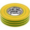 Yato YT-81655 Izolační páska elektrikářská PVC 19 mm x 20 m žluto-zelená