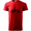 Celý život na výletě - motorka - Klasické pánske tričko vyššej gramáže - 2XL ( Červená ) Celý život na výletě - motorka - Klasické pánske tričko vyššej gramáže - 2XL ( Červená )