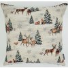 Vianočný gobelínový povlak ZVIERATKA PRI STROME 45 x 45 cm Vianočný gobelínový povlak ZVIERATKA PRI STROME 45 x 45 cm