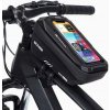WILDMAN taška na bicykel na rám na zips 1L s vreckom na telefón 7 WILDMAN taška na bicykel na rám na zips 1L s vreckom na telefón 7