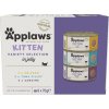 APPLAWS Cat Multipack mix príchutí v želé pre mačiatka 6x70g PLECHOVKA APPLAWS Cat Multipack mix príchutí v želé pre mačiatka 6x70g PLECHOVKA