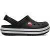 Detská nazúvacia obuv Crocs, CROCBAND CLOG K Čierna,Červená,Biela, 29/30 Detská nazúvacia obuv Crocs, CROCBAND CLOG K Čierna,Červená,Biela, 29/30