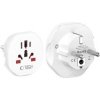 Tech-Protect Universal Travel Adapter From EU White Tech-Protect Universal Travel Adapter From EU White