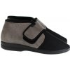 Pánske čierno-sivé papuče ADANEX 25587 Pánske čierno-sivé papuče ADANEX 25587