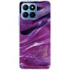 Picasee silikónový prehľadný obal pre Honor 70 Lite - Purple glitter Picasee silikónový prehľadný obal pre Honor 70 Lite - Purple glitter