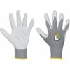 CERVA ECO crincle / Rukavice máčané bezšvové, latex - šedá/biela 6 CERVA ECO crincle / Rukavice máčané bezšvové, latex - šedá/biela 6