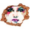 Fototapeta diera na stenu 3D Portrét ženy 90x70 cm Fototapeta diera na stenu 3D Portrét ženy 90x70 cm