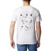 Columbia Pánsk tričko Rapid Ridge™ Back Graphic Tee biele Farba: White, Campsite, Veľkosť: XL Columbia Pánsk tričko Rapid Ridge™ Back Graphic Tee biele Farba: White, Campsite, Veľkosť: XL