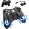 Bezdrôtový ovládač pre konzolu Microsoft Xbox 360, čierna Bezdrôtový ovládač pre konzolu Microsoft Xbox 360, čierna
