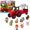 Fisher-Price Little People traktor starostlivosť o zvieratká – interaktívny set s figúrkami Fisher-Price Little People traktor starostlivosť o zvieratká – interaktívny set s figúrkami