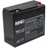 Olovený akumulátor MHpower MS17-12 AGM 12V / 17Ah, svorka T1 - M6 Olovený akumulátor MHpower MS17-12 AGM 12V / 17Ah, svorka T1 - M6