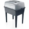 Prosperplast Plastové parenisko sadbovač široky Respana Set antracit 77 x 58 x 96,3 cm Prosperplast Plastové parenisko sadbovač široky Respana Set antracit 77 x 58 x 96,3 cm
