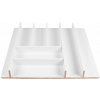 Príborník Elletipi Wood Line do zásuvky 60 cm, biely, PLC M50060 18 (PLC M50060 18) Príborník Elletipi Wood Line do zásuvky 60 cm, biely, PLC M50060 18 (PLC M50060 18)