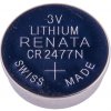 Nenabíjecí knoflíková baterie CR2477N Renata Lithium 1ks Blistr Nenabíjecí knoflíková baterie CR2477N Renata Lithium 1ks Blistr