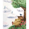 ZUTY Maľovanie podľa čísel JEŽKO ODPOČÍVAJÚCI POD STROMOM Rámovanie vypnuté plátno na rám Rozmer 80 x 100 cm
