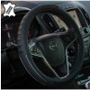 4CARS POTAH VOLANTU 37-39CM pravá koža cierny s modrým obšitím 4CARS POTAH VOLANTU 37-39CM pravá koža cierny s modrým obšitím