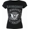 metal Rock off Ramones Presidential Seal Diamante Čierna