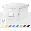 Archivačná krabica LEITZ WOW Click & Store A4 28.1 x 20 x 37 cm, biela (60440001) Archivačná krabica LEITZ WOW Click & Store A4 28.1 x 20 x 37 cm, biela (60440001)