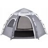 Kempingový Stan Turistický pre 3 osoby, Sivý Kempingový Stan Turistický pre 3 osoby, Sivý
