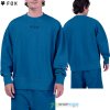 Fox Wordmark Oversized fleece crew, twilight blue, L Fox Wordmark Oversized fleece crew, twilight blue, L