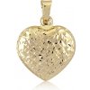 Lillian Vassago Zlatý prívesok gravírované srdiečko LLV06 GP134 Lillian Vassago Zlatý prívesok gravírované srdiečko LLV06 GP134