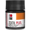 Marabu farby na textil Plus 50 ml čierna