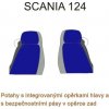 autopoťahy SCANIA - č.25 - 124-rovnaké sedadlá - Červená autopoťahy SCANIA - č.25 - 124-rovnaké sedadlá - Červená