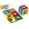 Teddies Penové puzzle Moje prvé zvieratká 15x15x1 2cm 6ks