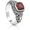 Strieborný prsteň Garnet Červená 56 Sterlingové striebro (925) Strieborný prsteň Garnet Červená 56 Sterlingové striebro (925)