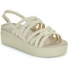 Crocs Sandále Brooklyn Strappy LowWdg Béžová Crocs Sandále Brooklyn Strappy LowWdg Béžová
