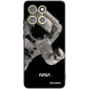 Picasee silikónový čierny obal pre Motorola Moto G86 5G - Astronaut Big Picasee silikónový čierny obal pre Motorola Moto G86 5G - Astronaut Big