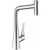 Hansgrohe M71 - Drezová batéria Metris Select s výsuvnou koncovkou, EcoSmart, chróm - 14786000 Hansgrohe M71 - Drezová batéria Metris Select s výsuvnou koncovkou, EcoSmart, chróm - 14786000