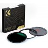 K&F Concept 62 mm ND1000 magnetický filter, HD, vodotesný odolný proti poškriabaniu Antireflexný rad NANO-X