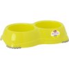 Pet Nova Dvojmiska plastová 2x330ml Farebná varianta: Žltá Pet Nova Dvojmiska plastová 2x330ml Farebná varianta: Žltá