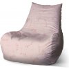 Sablio Sedací vak Bean Ružové lístky - 60 x 70 x 70 cm Sablio Sedací vak Bean Ružové lístky - 60 x 70 x 70 cm
