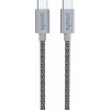 Dátový kábel Epico opletený kábel USB-C na USB-C 1.2m - vesmírne šedá (9915141300018) Dátový kábel Epico opletený kábel USB-C na USB-C 1.2m - vesmírne šedá (9915141300018)