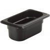 Cambro GN 1/9 65 mm polykarbonátová nádoba, černá CAMBRO, Camwear Cambro GN 1/9 65 mm polykarbonátová nádoba, černá CAMBRO, Camwear