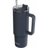 Quokka Stream Termohrnek z nerezové oceli s brčkem 950 ml grafit