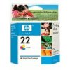 HP Cartridge C9352AE COLOR 22 HP Cartridge C9352AE COLOR 22