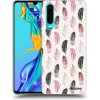 Picasee silikónový čierny obal pre Huawei P30 - Pírka 2 Picasee silikónový čierny obal pre Huawei P30 - Pírka 2