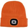 KesTek Pletená čiapka s LED svetlom, neónovo oranžová KesTek Pletená čiapka s LED svetlom, neónovo oranžová