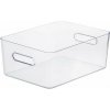 Úložný box, plastový, 15,4 l, SMARTSTORE Compact Clear L, priehľadný Úložný box, plastový, 15,4 l, SMARTSTORE Compact Clear L, priehľadný