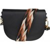 NovaKabelka.sk Ramona Nera s prídavným popruhom IX kožená talianska crossbody kabelka čierna NovaKabelka.sk Ramona Nera s prídavným popruhom IX kožená talianska crossbody kabelka čierna