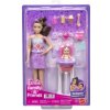 Barbie Skipper Babysitters – opatrovateľka s jedálenskou stoličkou Barbie Skipper Babysitters – opatrovateľka s jedálenskou stoličkou
