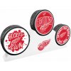 Mustang Puk Detroit Red Wings NHL 3 Puck Podium Set Mustang Puk Detroit Red Wings NHL 3 Puck Podium Set