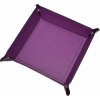 TLAMA games Dice Tray Tác na kostky, koženka skládací Barva: Fialová